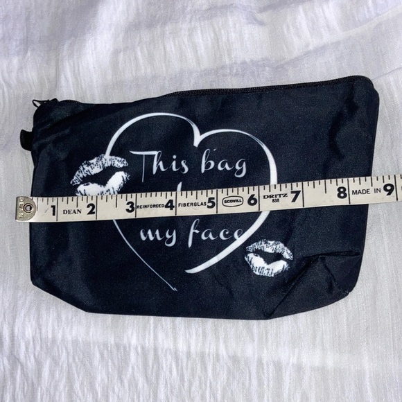 Cosmetic Case Black and White NWOT - Picture 7 of 13